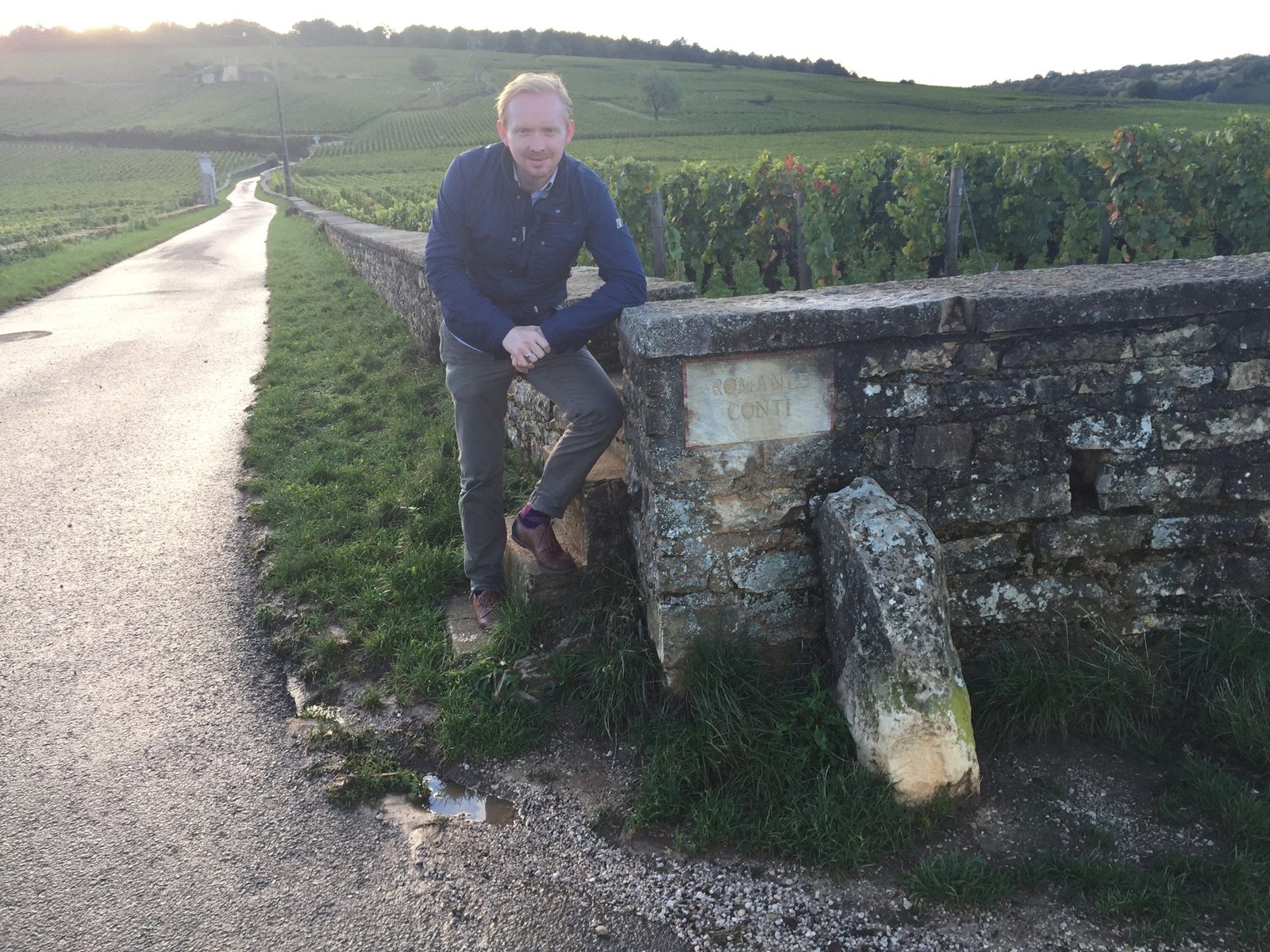 Unterwegs: an der Romanée-Conti